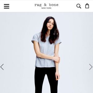 Sold Out Rag & Bone the Slub Tee 🤍 in Grey size L